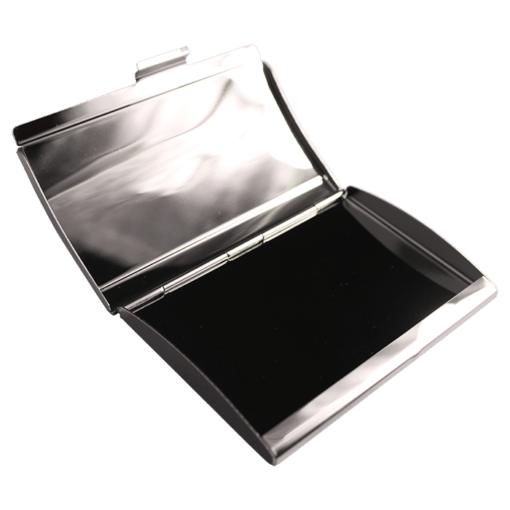 2-Tone Metal Business Card Case - Image 2