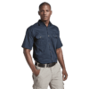 Plain Bush Shirt Mens