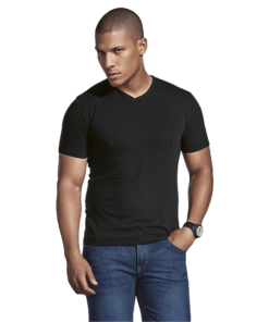 170g Slim Fit V-Neck T-Shirt Mens
