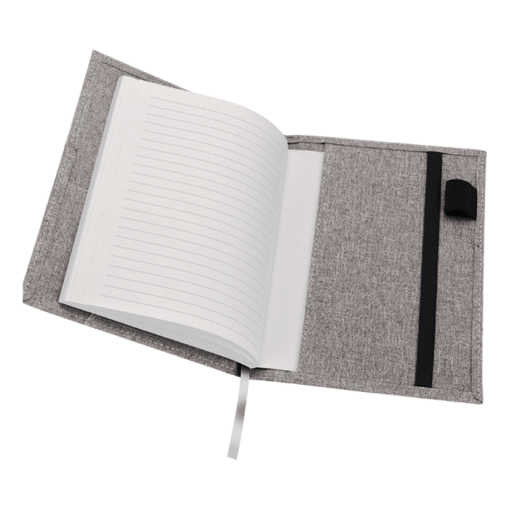 A5 Melange Notebook With Front Pocket - Image 2