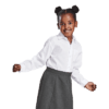 Unisex Long Sleeve School Shirt