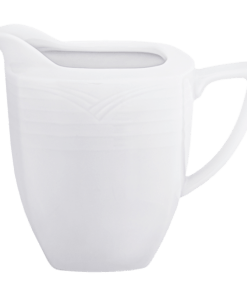 Arctic White Square Milk Jug