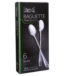 Baguette 6 Piece Soda Spoon Set