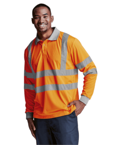 Barron Long Sleeve Reflective Golfer With Tape